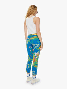 Mo1816 Mid Rise Dazzler Crop - Late Bloomer