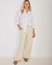 Load image into Gallery viewer, Mo0236 Linen Pant - Off White
