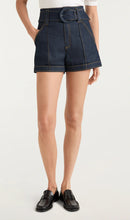 Load image into Gallery viewer, Ci6401502 Belted Denim Shorts

